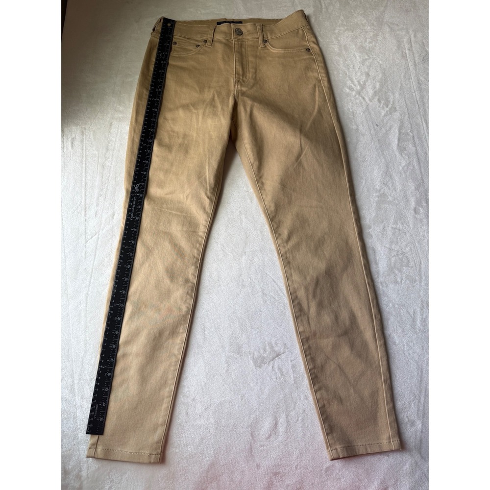 Aeropostale Womens High Rise Jegging Tan Khaki Pants Size 8 Reg Stretch Skinny - Picture 5 of 8